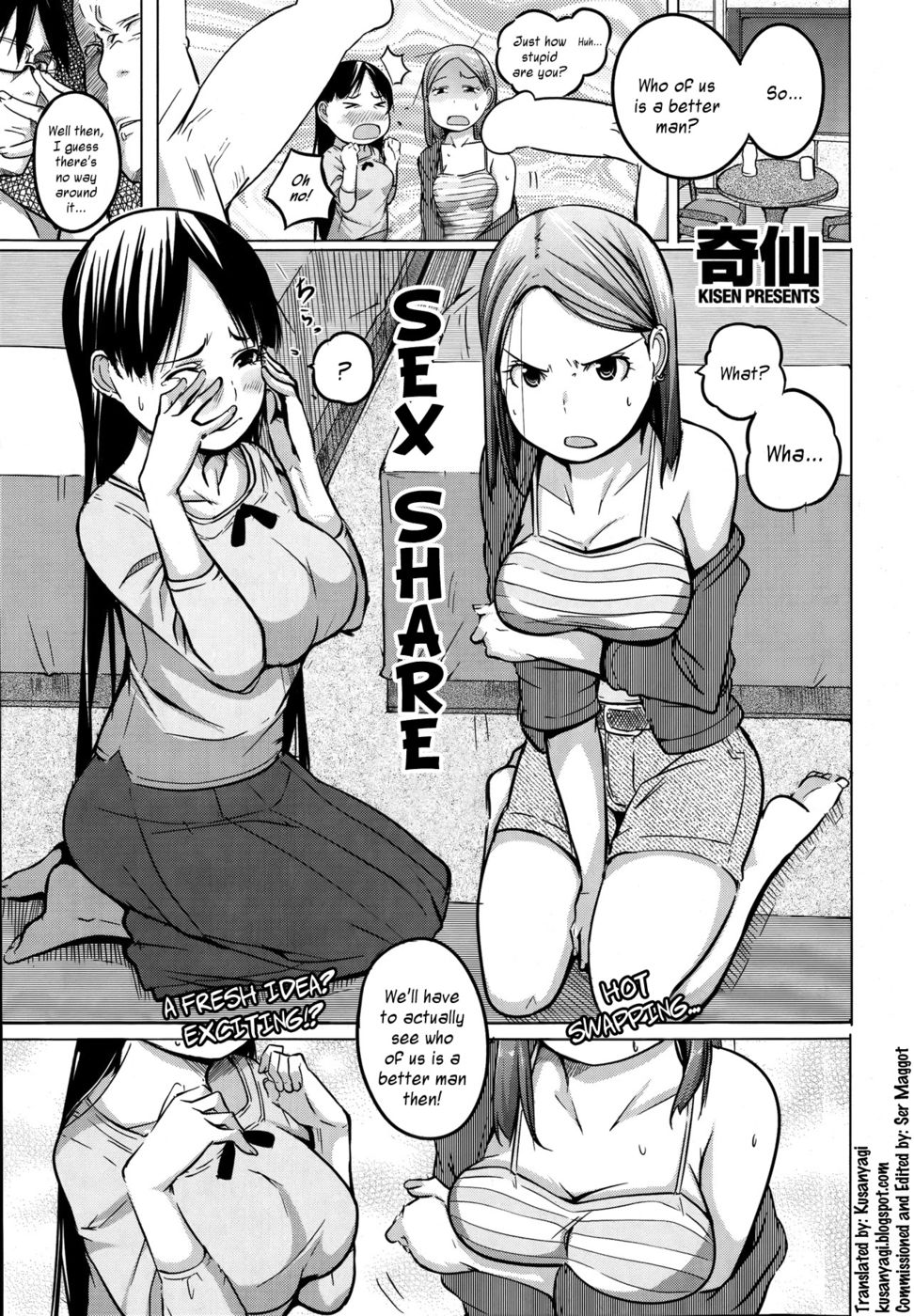 Hentai Manga Comic-Sex Share-Read-1